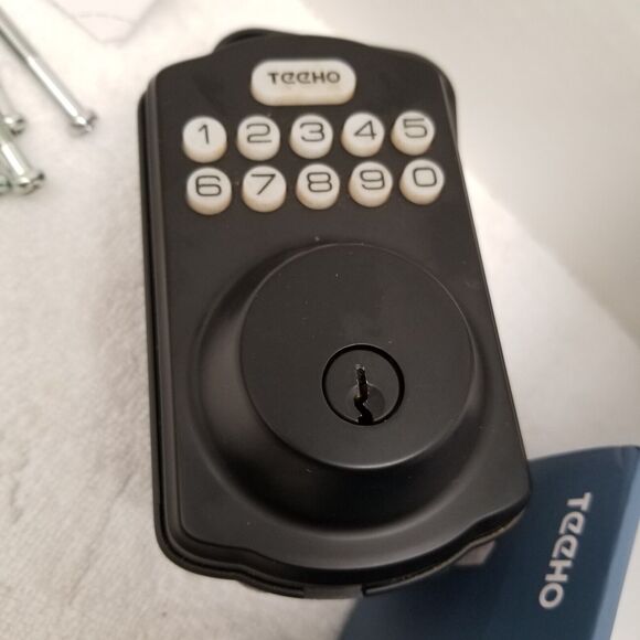 Teeho keypad digiral deadbolt (for parts only don't have key) - Picture 11 of 13